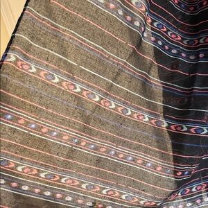 Cotton On Black and Pink Patterned Scarf